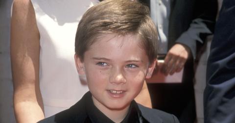 Jake Lloyd at the 'Star Wars: Episode I – The Phantom Menace' premiere in 1999.
