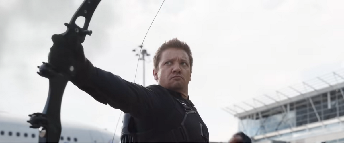 Hawkeye in Captain America: Civil War