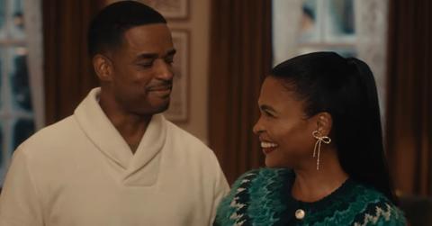 (l-r): Larenz Tate and Nia Long