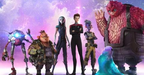 Captain Janeway and the Protostar crew