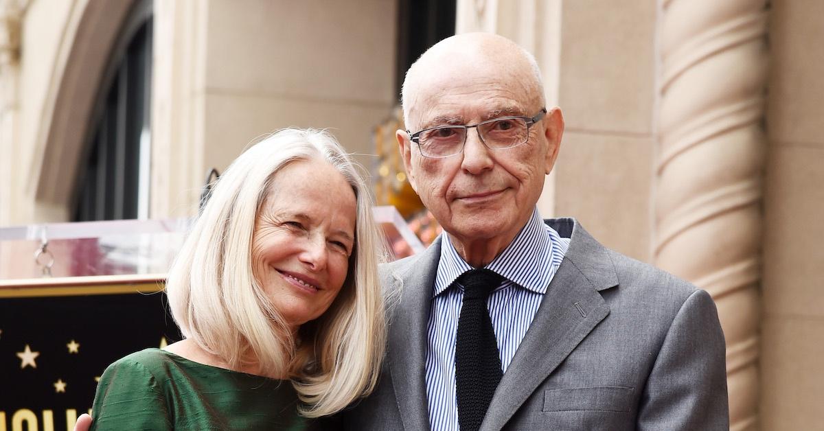 Alan Arkin and his wife, Suzanne Newlander, at the Hollywood Walk of Fame on June 7, 2019