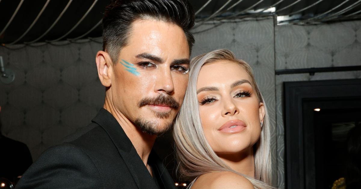 Tom Sandoval and Lala Kent attend the "Vanderpump Rules" Party For LALA Beauty