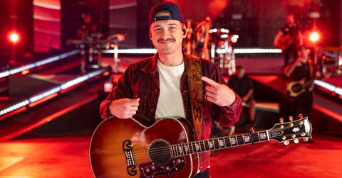 Morgan Wallen performs the song "'98 Braves" at the 2023 Billboard Music Awards
