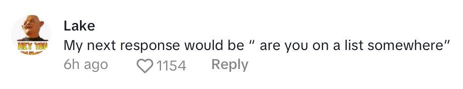 Comment on video on mom sharing encounter with guy who commented on her daughters' bodies.