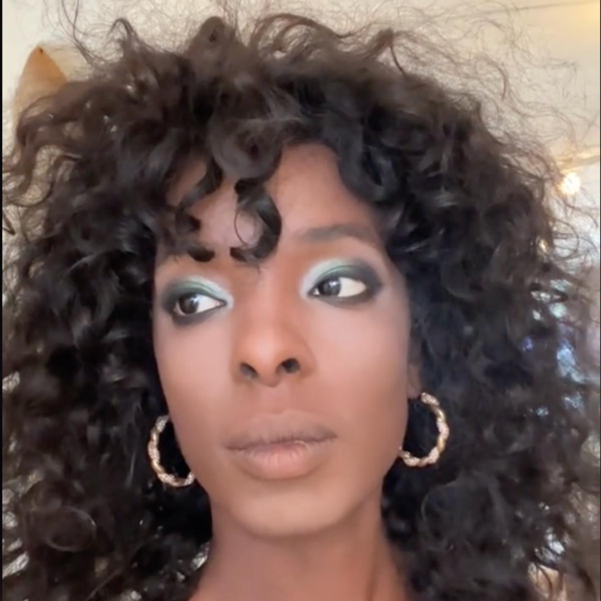 Black Model Redoes Makeup At Sephora For NYFW