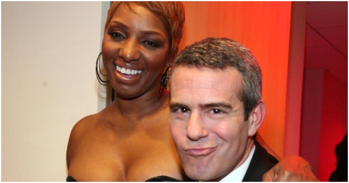 (l-r): NeNe Leakes and Andy Cohen attending an event together. 