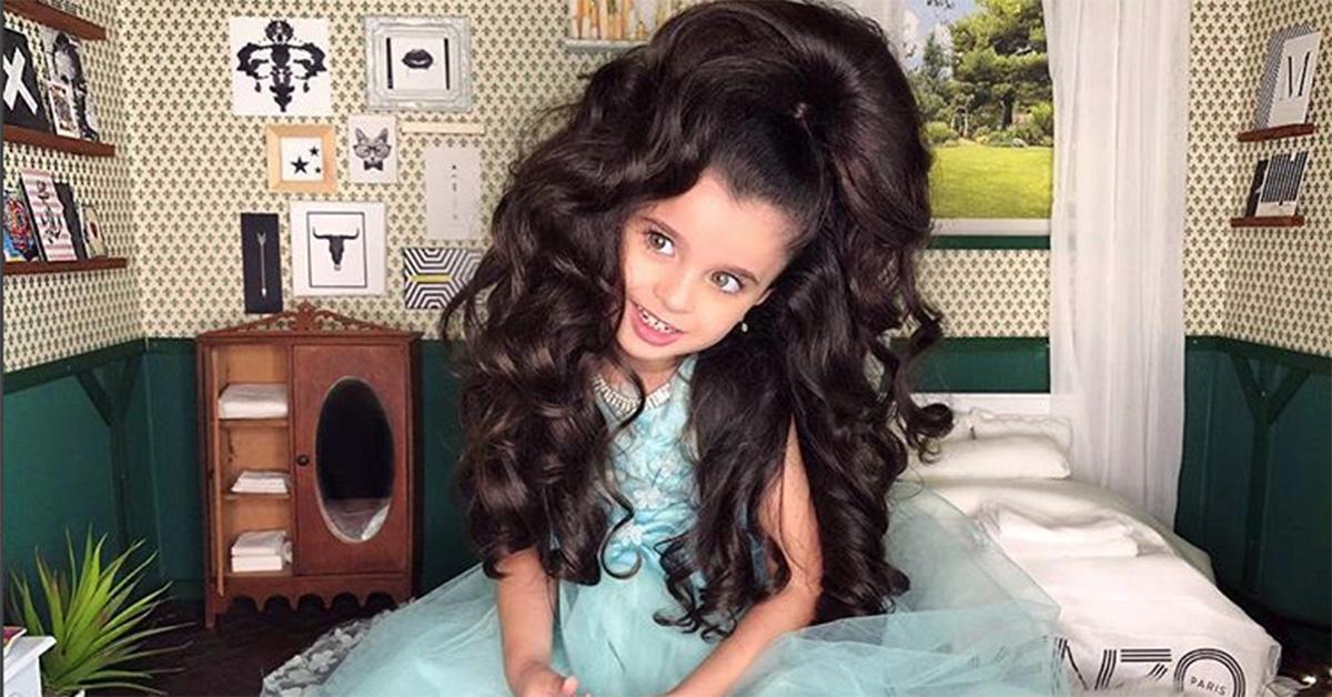 Mia Aflalos 5 Year Old Hair Is Taking Over Instagram