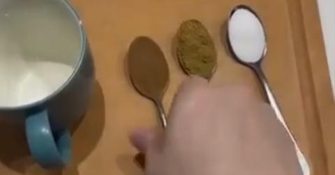 An example of the 7-second coffee trick