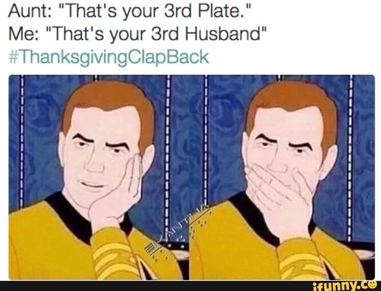 thanksgiving meme college