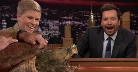 Robert Irwin and Jimmy Fallon