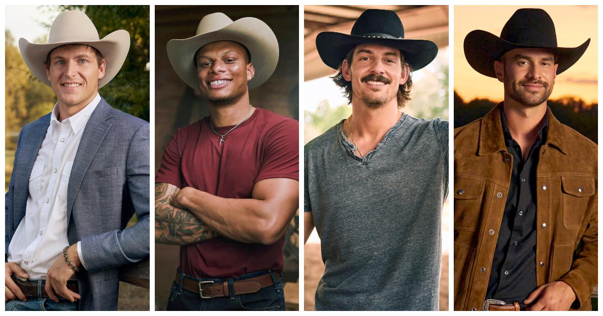 (L-R) Colton, Jay, John, and Matt from Season 3 of 'Farmer Wants a Wife.'