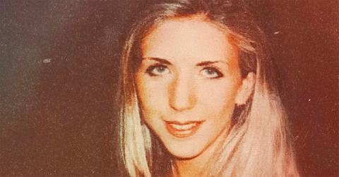 Lucie Blackman looking at the camera.