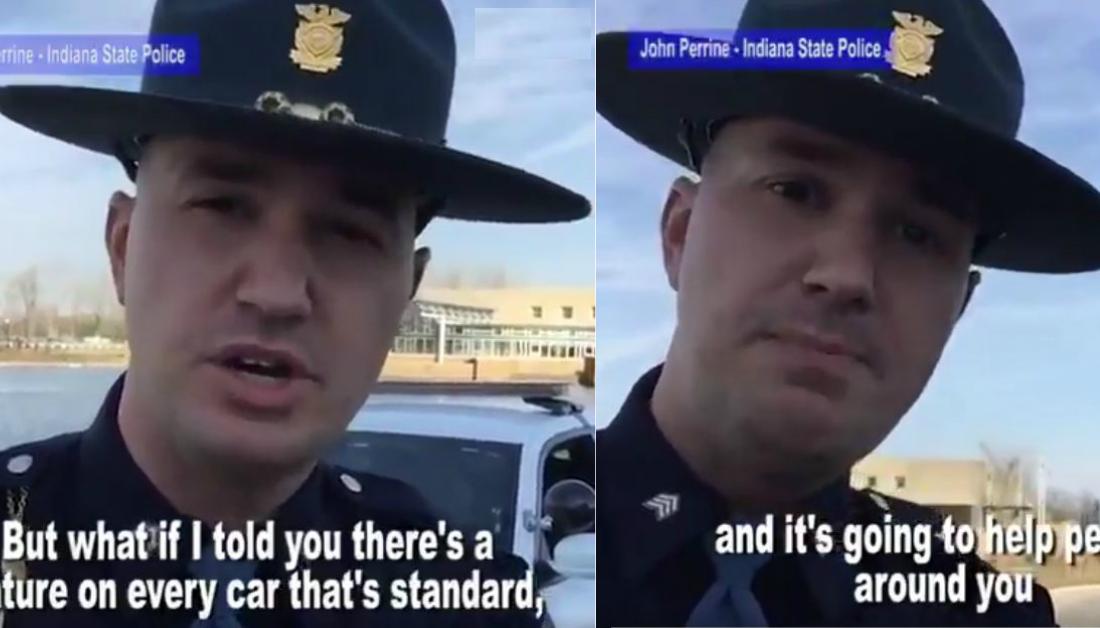 Sarcastic Cop Gives Hilarious Safety Tip