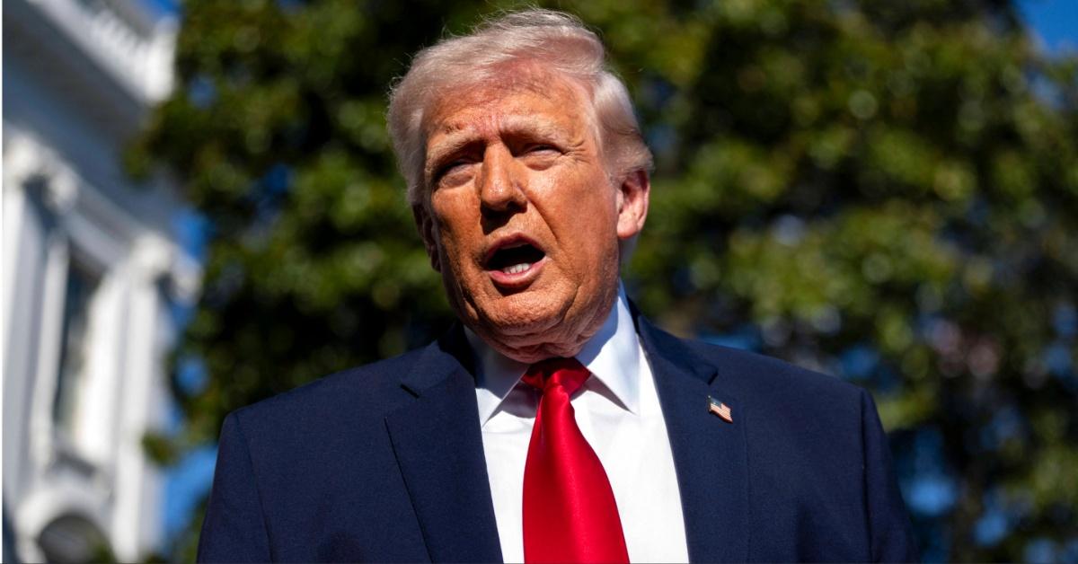 Twice-impeached President Donald Trump.