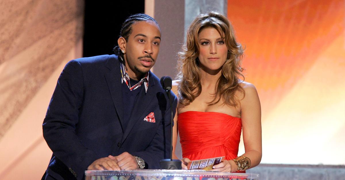 Jennifer Esposito and Ludacris onstage during the 11th Annual Critics' Choice Awards.