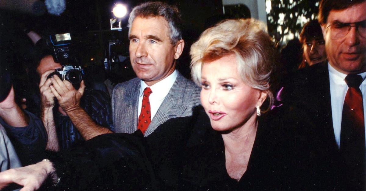 Zsa Zsa Gabor and Prince Frederick in 1989