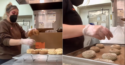 Frozen Dunkin' Donuts