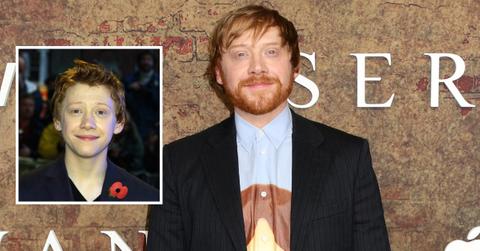 Rupert Grint then vs. now.