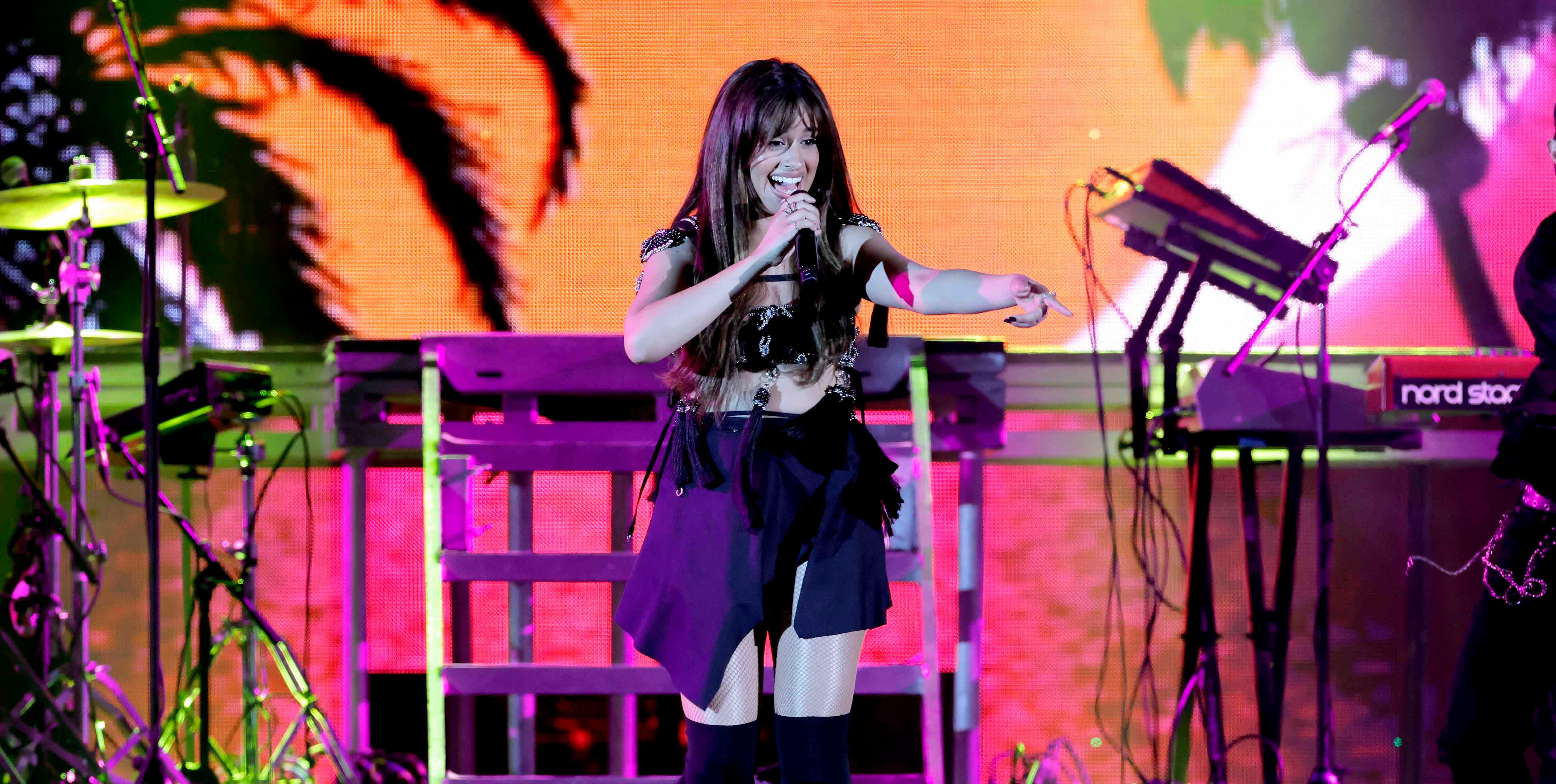 Camila Cabello performs onstage at the 2022 iHeartRadio Wango Tango. Austin Kevitch rumored to be dating Austin Kevitch