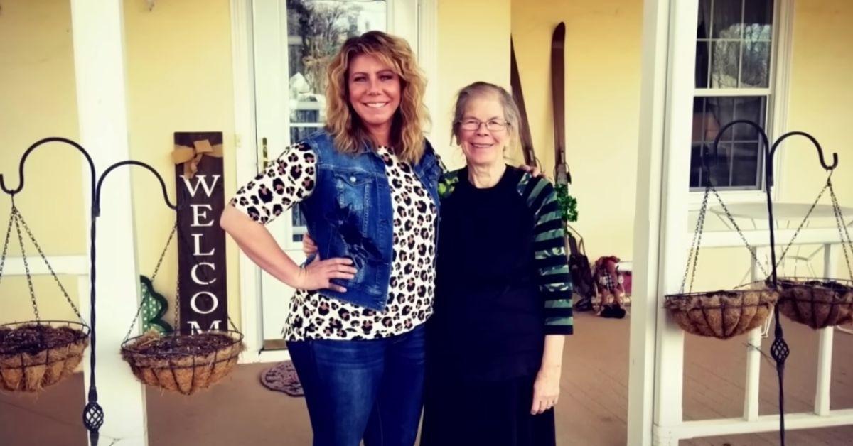 Meri Brown and her mom Bonnie Ahlstrom before her death in March 2021