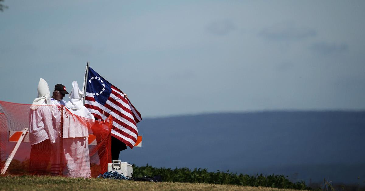 kkk betsy ross flag