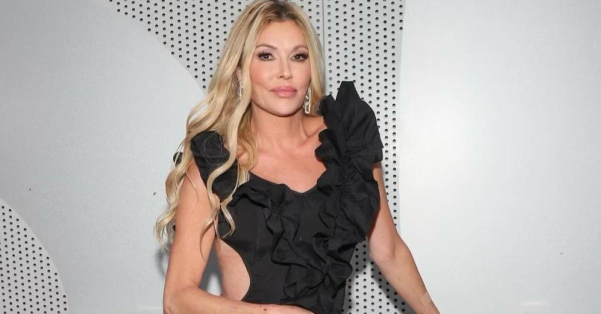 Brandi Glanville hosting an event in 2024.