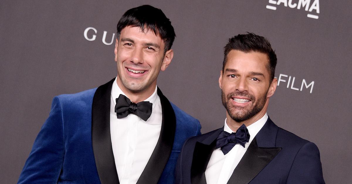 Ricky Martin and his husband