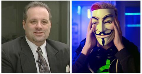 Still of Hal Turner; Original member of Anonymous