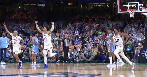 Kansas Jayhawks men's basketball won the 2022 NCAA tournament.