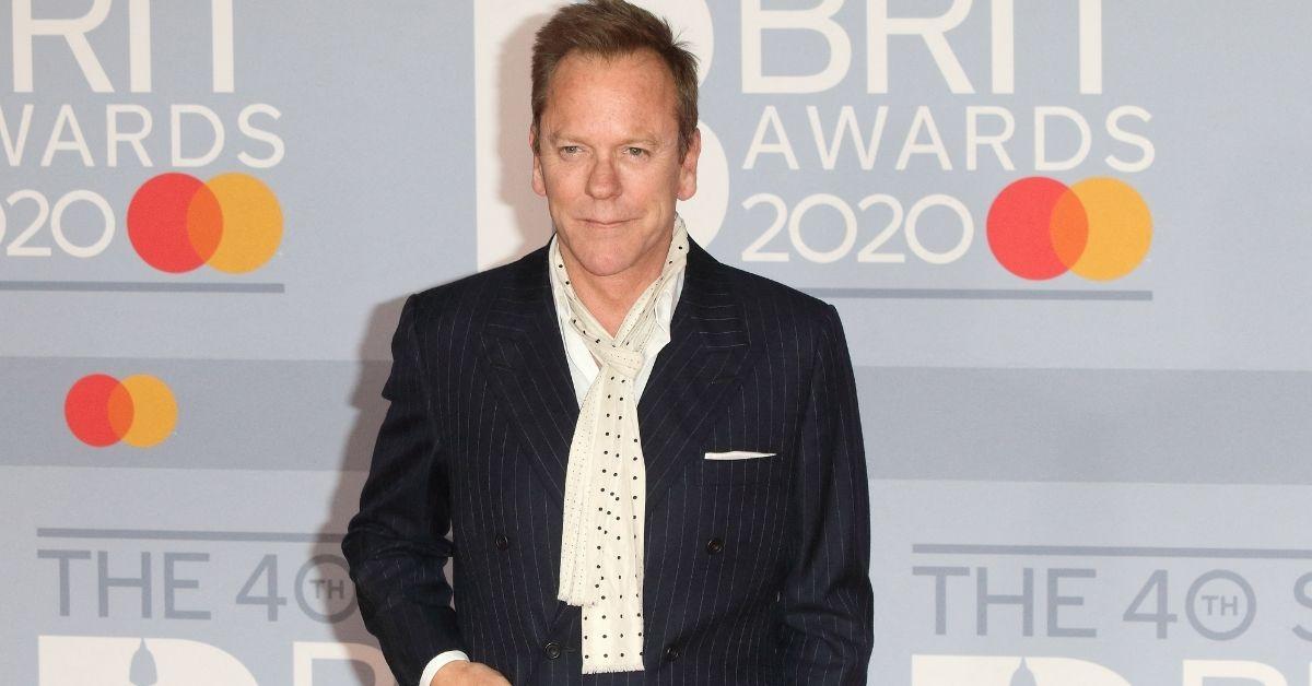 Kiefer Sutherland at the 40th Brit Awards