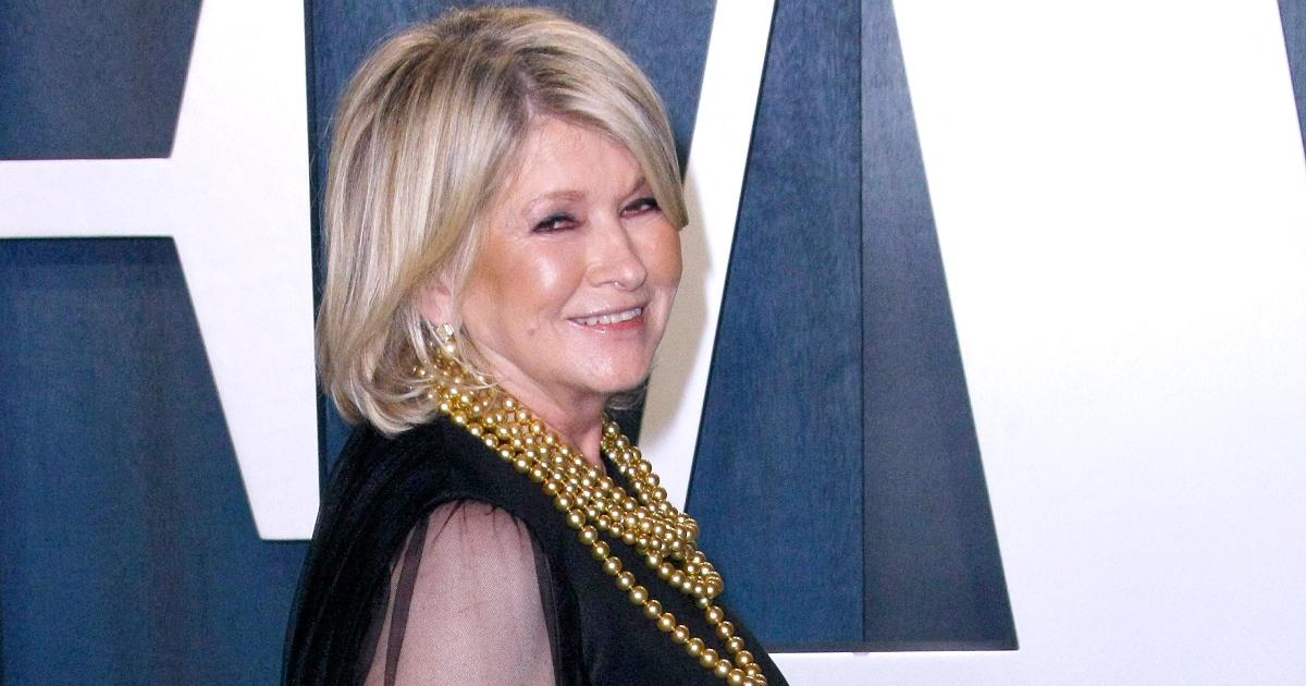 Martha Stewart at a Vanity Affair party