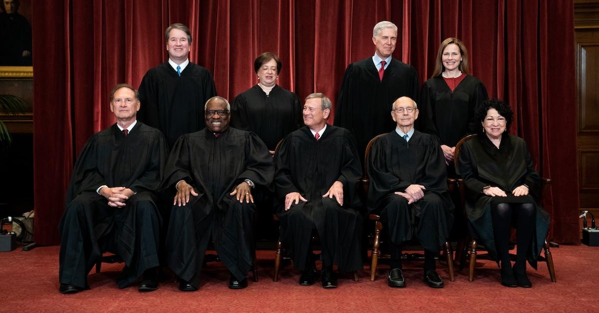 Supreme Court Justices pose for official group photo (2022)