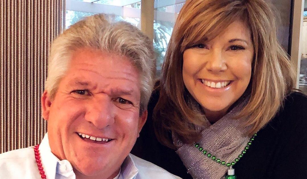 Caryn Chandler and her fiancé, Matt Roloff celebrating.