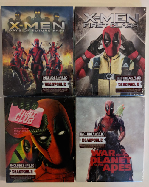 Deadpool Takes Over the Covers of Classic Movies