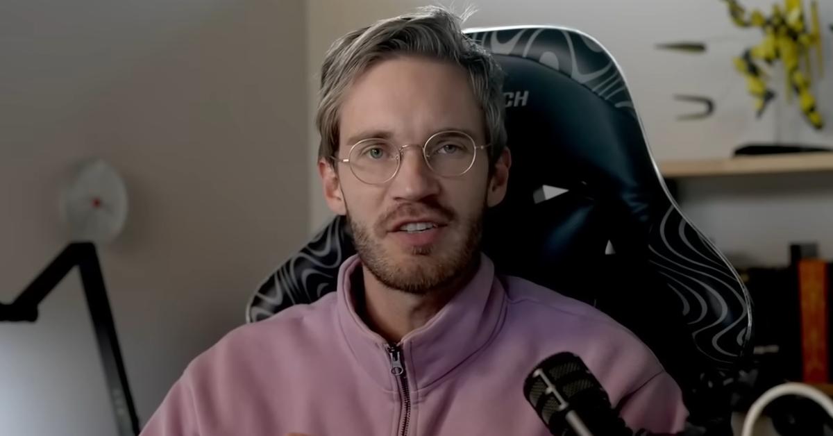 PewDiePie in December 2024.