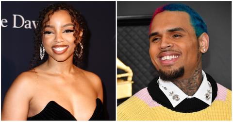 Chloe Bailey and Chris Brown