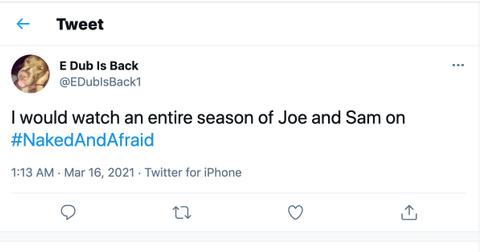 'Naked and Afraid' Stars Joe and Sam Seriously Struggled — Here's Why