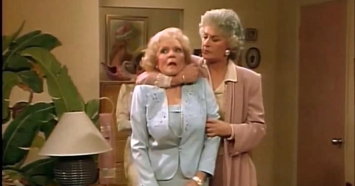 Betty White and Bea Arthur in 'The Golden Girls'