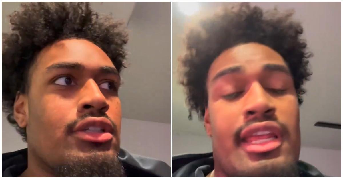 (l-r): Josh Simmons speaking