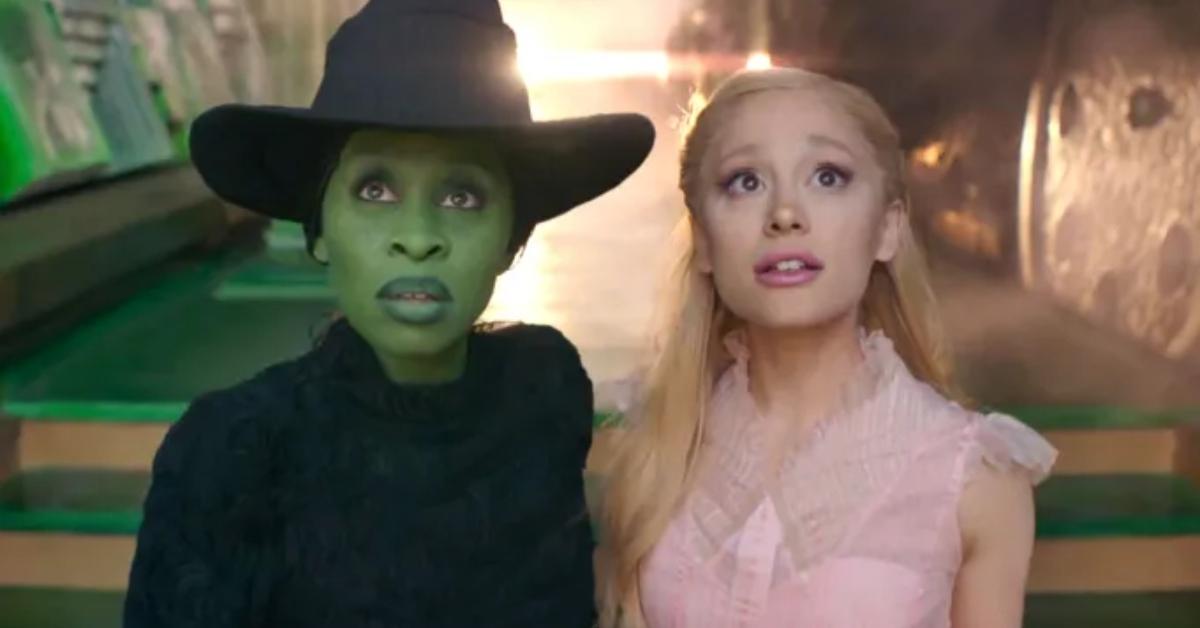 Elphaba and Glinda in Wicked