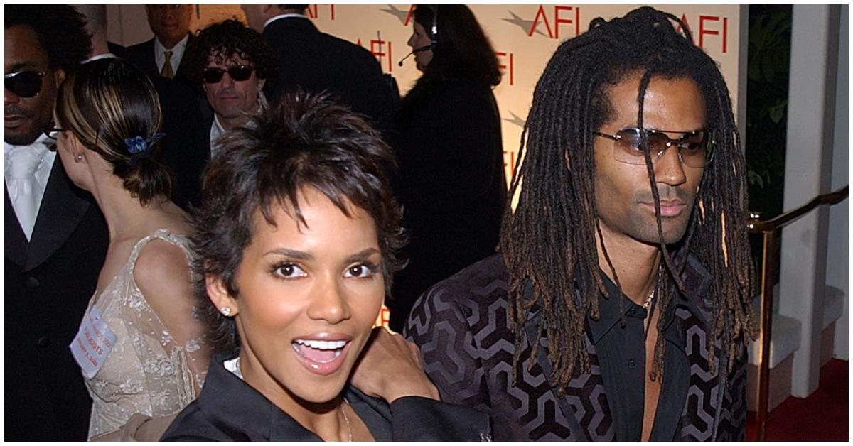 (l-r): Halle Berry and Eric Benet