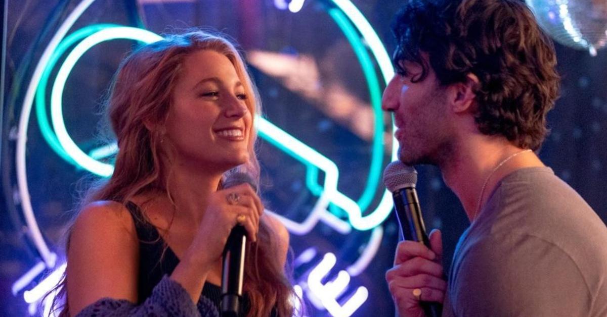 Blake Lively as Lily Bloom and Justin Baldoni as Ryle Kincaid in the film adaptation of Colleen Hoover's novel 'It Ends With Us'