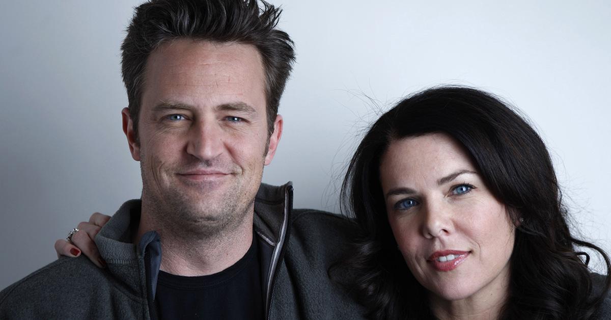 Lauren Graham and Matthew Perry at the 2008 Sundance Film Festival.