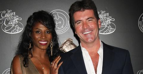 Simon Cowell and Sinitta Malone
