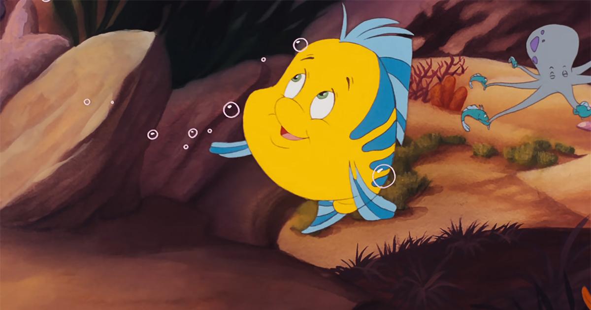 LiveAction 'Little Mermaid' Flounder Not Scary Like Fan Art
