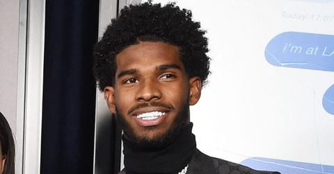 Shedeur Sanders at Los Angeles event.