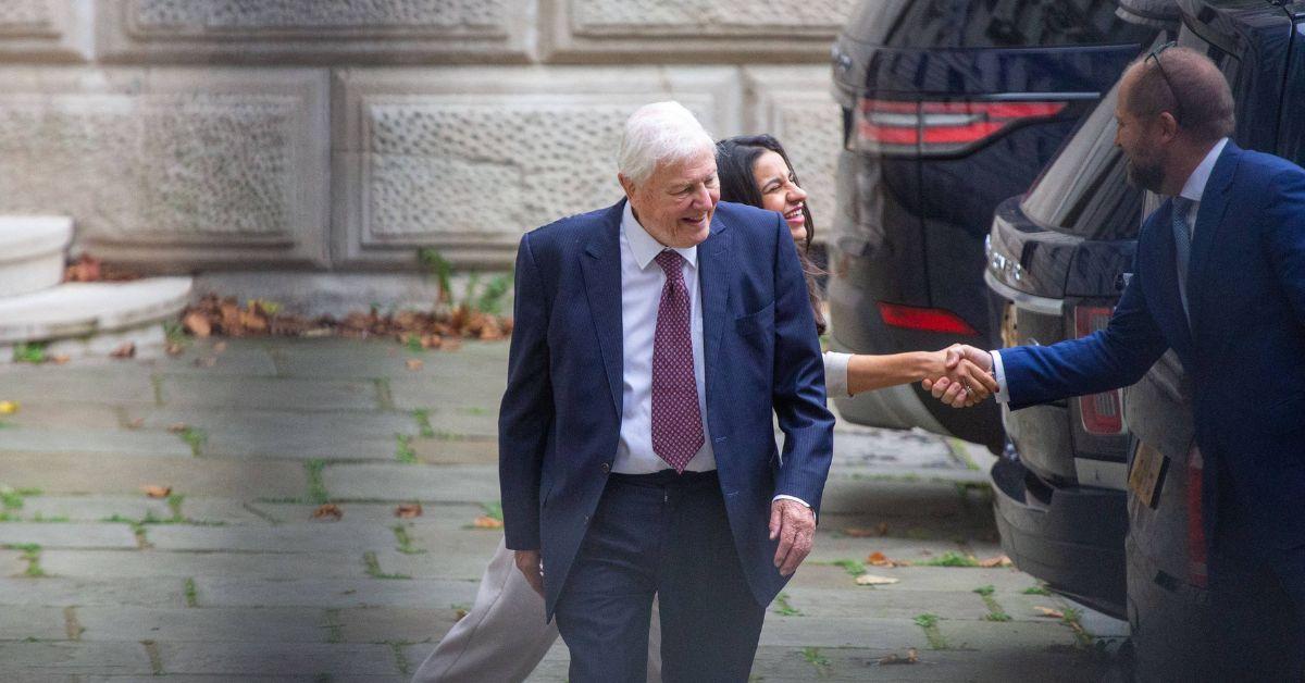 David Attenborough at 10 Downing Street.