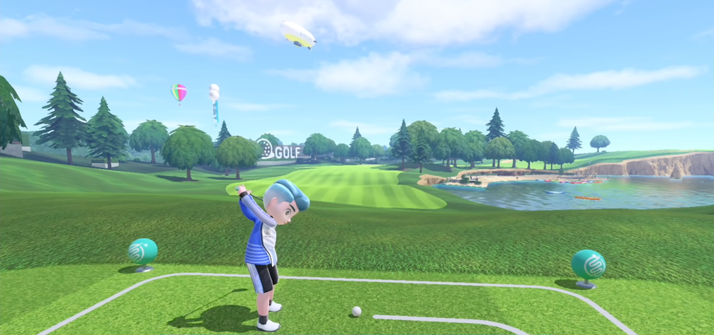 golf on switch sports