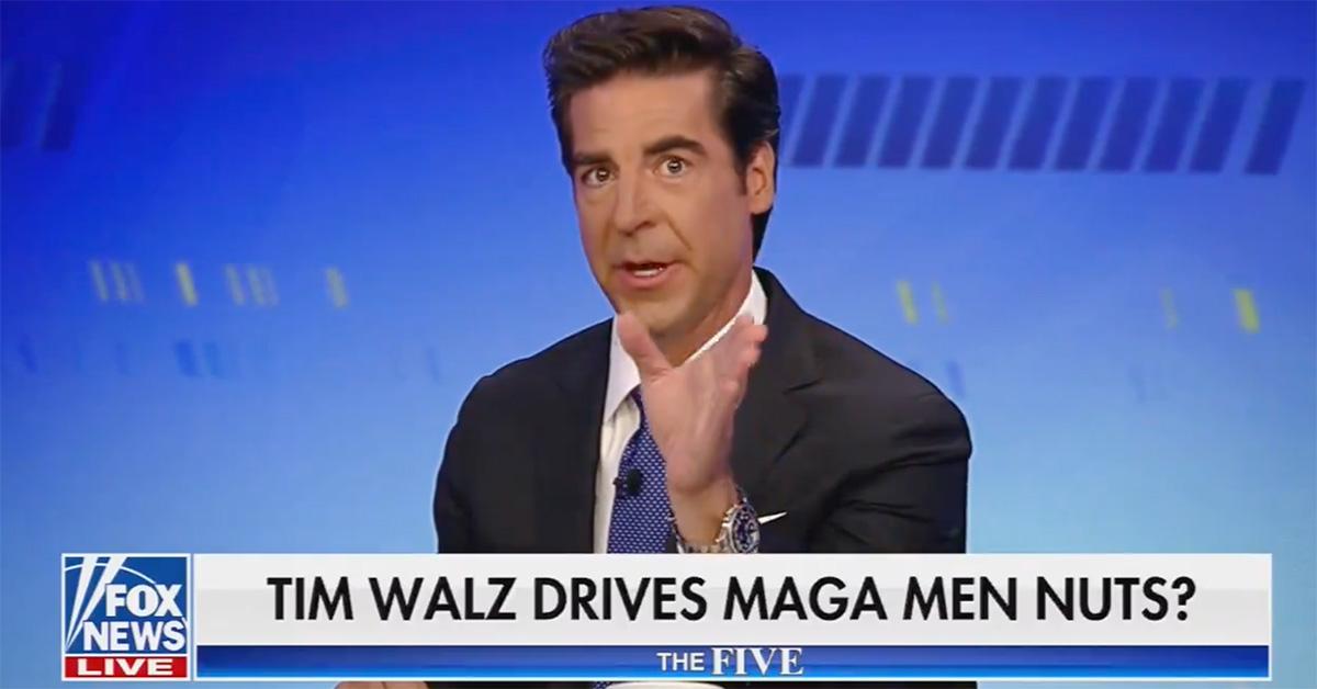 Jesse Watters discusses Tim Walz's drinking habits on 'The Five.' 