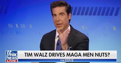Jesse Watters discusses Tim Walz's drinking habits on 'The Five.'